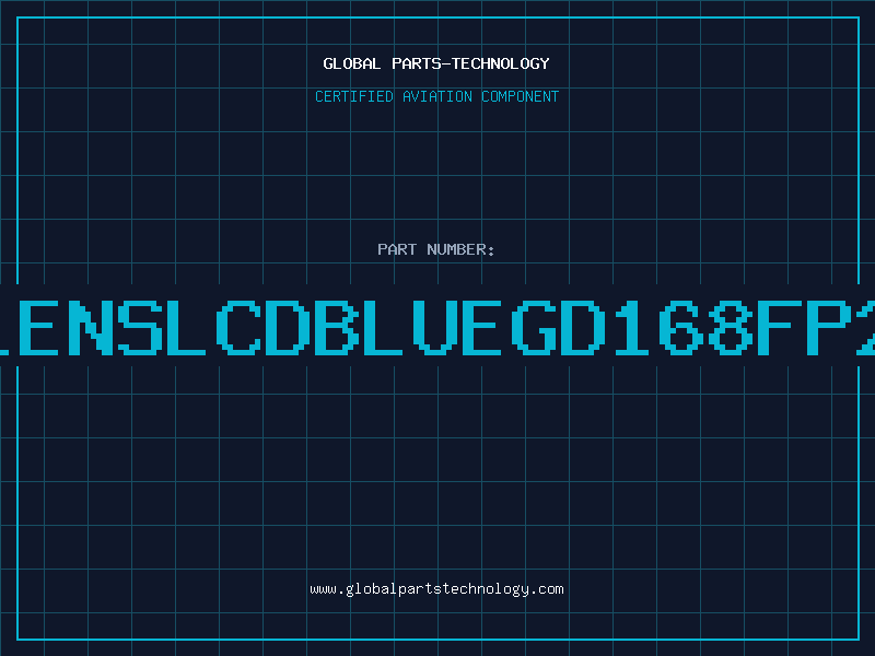 Aviation Part LENSLCDBlueGD168FP2