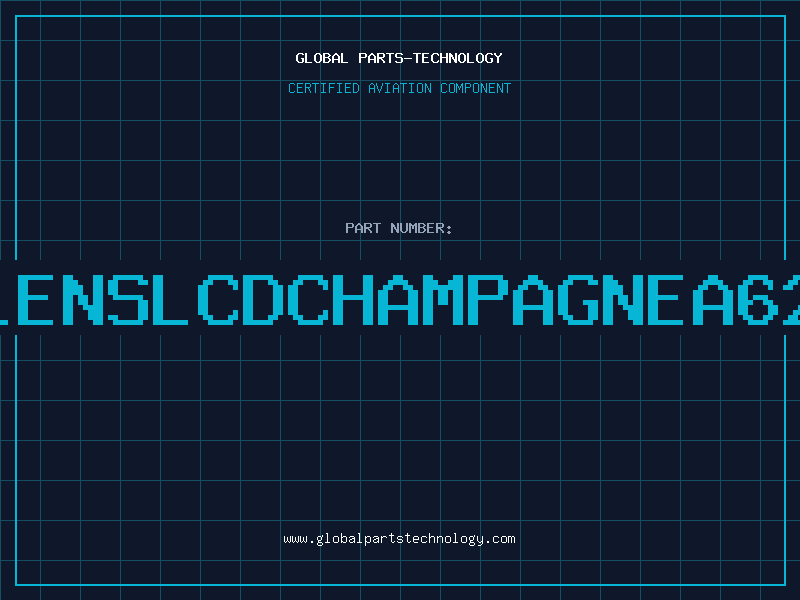 Aviation Part LENSLCDChampagneA62
