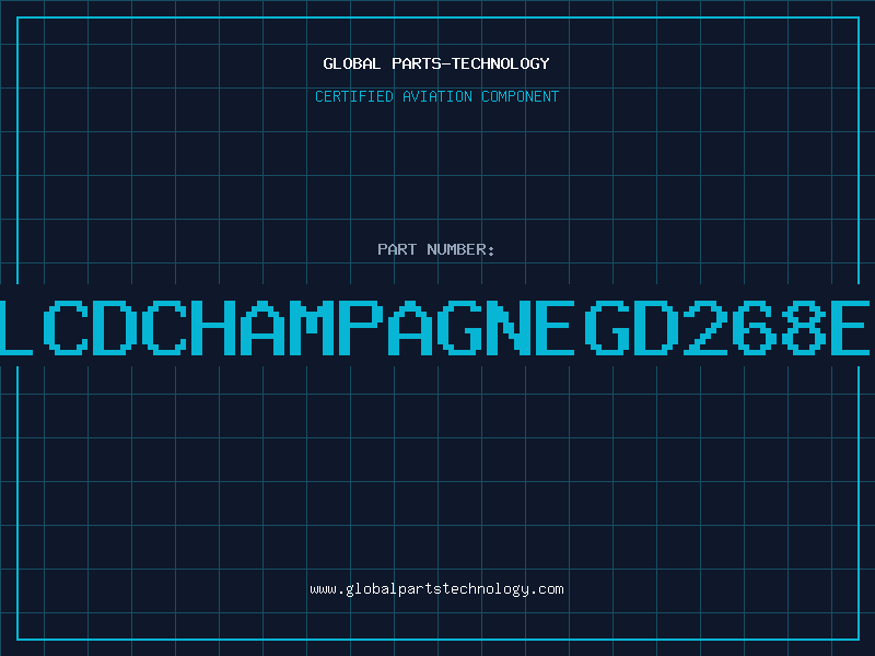 Aviation Part LENSLCDChampagneGD268EAUDI