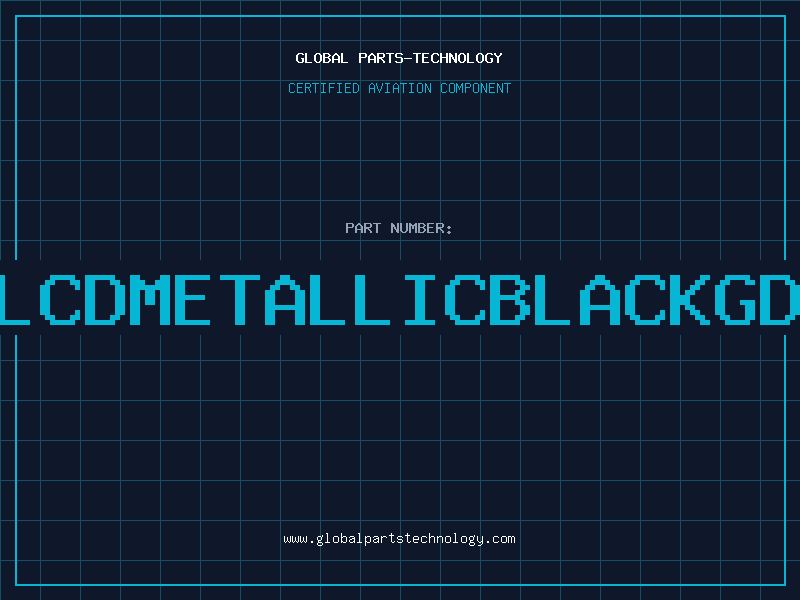 Aviation Part LENSLCDMetallicBlackGD168F