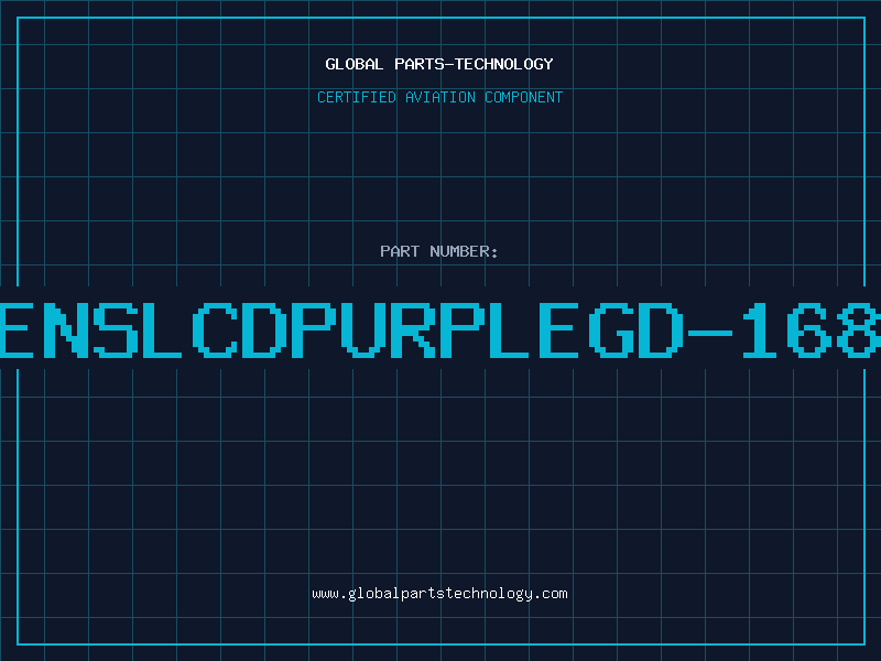 Aviation Part LENSLCDPurpleGD-168F