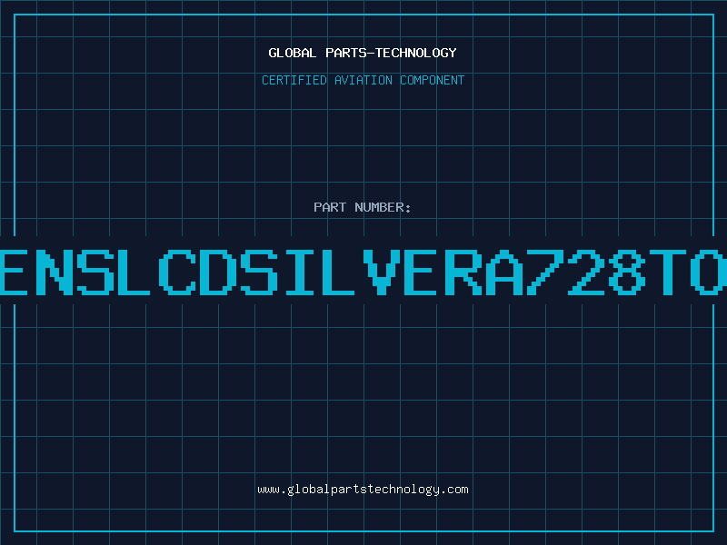 Aviation Part LENSLCDSILVERA728TOP