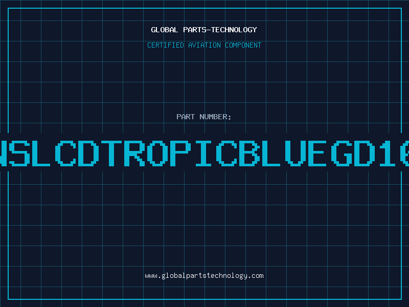 Aviation Part LENSLCDTropicBlueGD168F