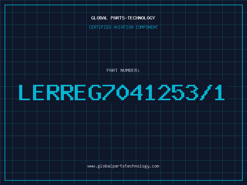 Aviation Part LERREG7041253/1