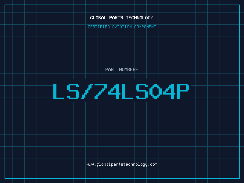 Aviation Part LS/74LS04P