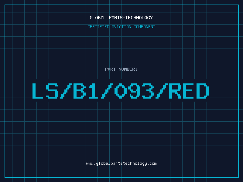 Aviation Part LS/B1/093/RED
