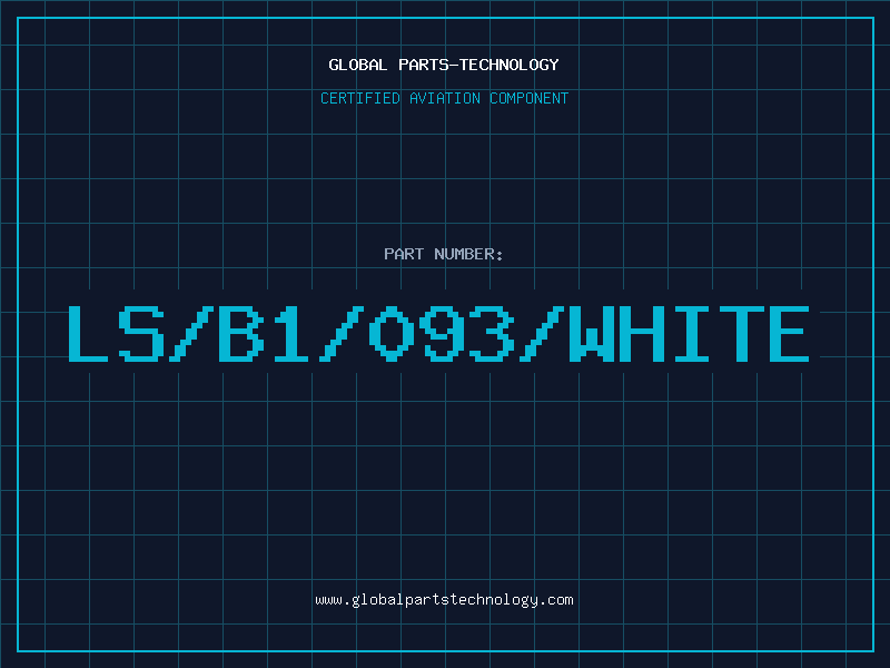 Aviation Part LS/B1/093/WHITE