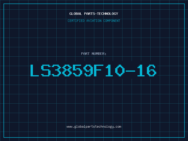 Aviation Part LS3859F10-16
