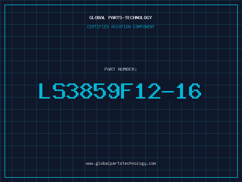 Aviation Part LS3859F12-16