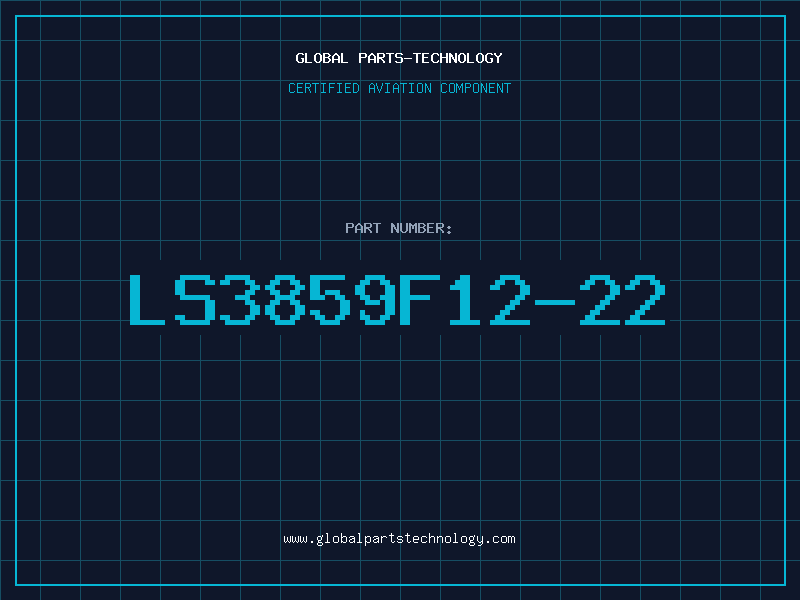 Aviation Part LS3859F12-22