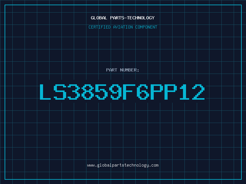 Aviation Part LS3859F6PP12