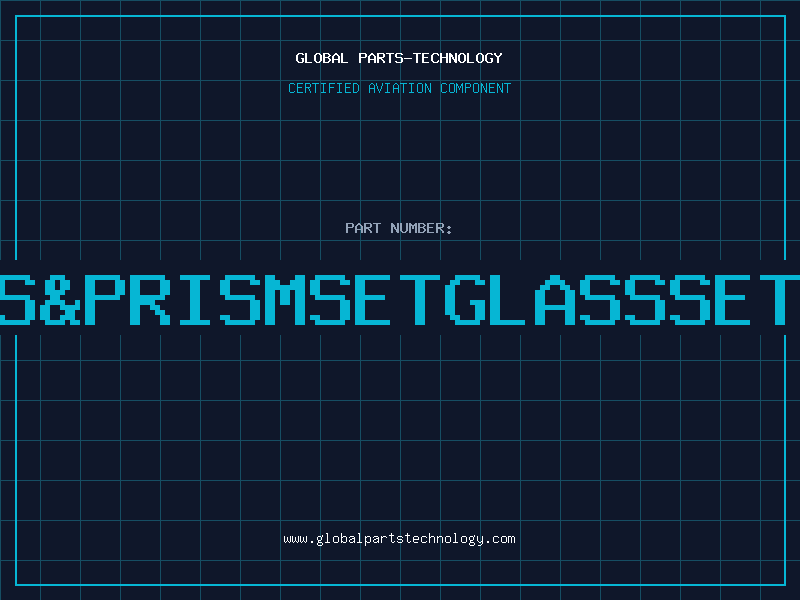 Aviation Part Lens&PrismSetGlassSetof7