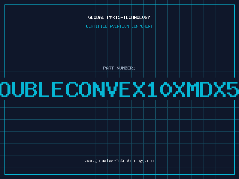 Aviation Part LensDoubleConvex10xmDx50cmFL