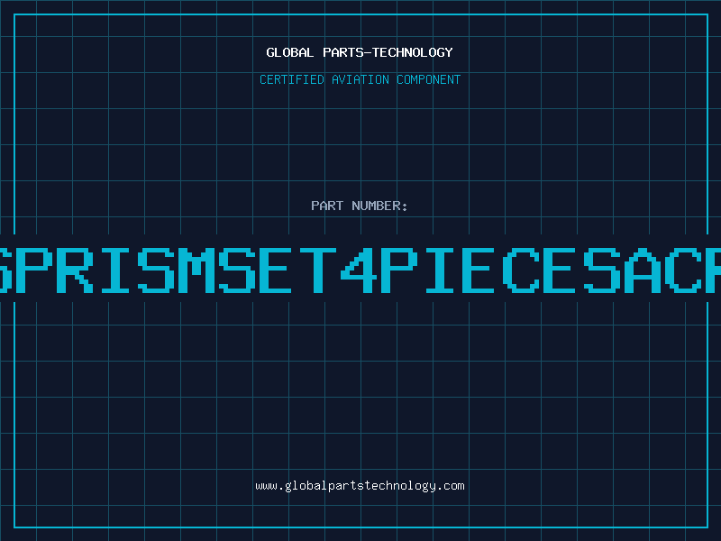 Aviation Part LensPrismSet4piecesacryli