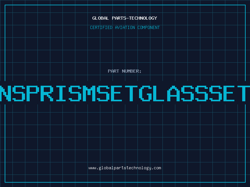 Aviation Part LensPrismSetGlassSetof