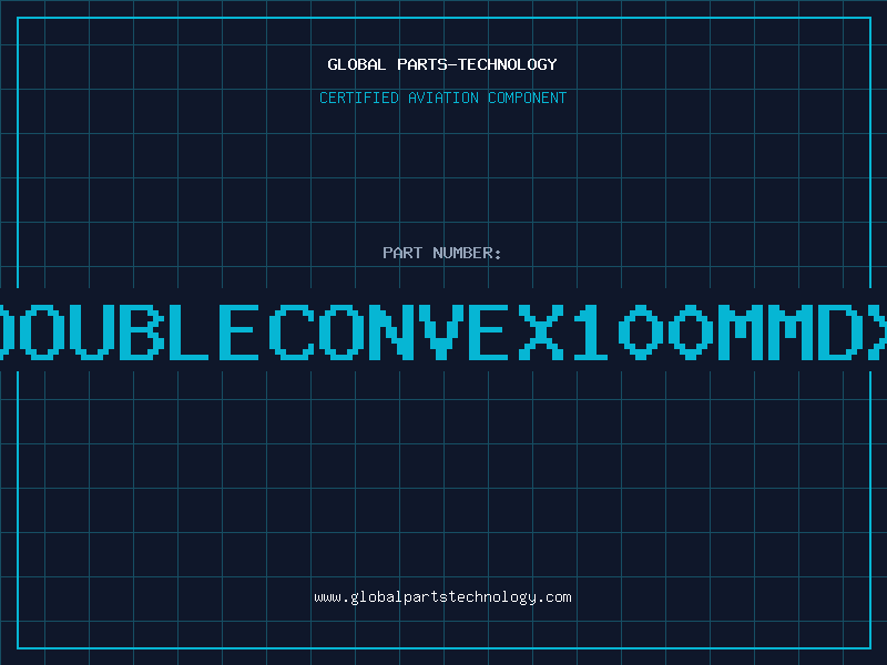 Aviation Part LensesDoubleConvex100mmDx20cmFL