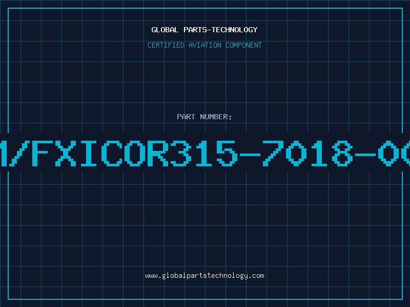 Aviation Part M/FXICOR315-7018-00