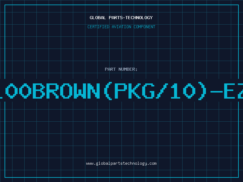 Aviation Part M-100BROWN(PKG/10)-EZHK