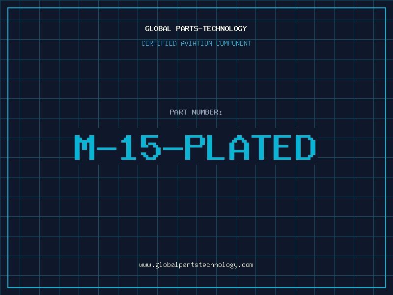 Aviation Part M-15-PLATED