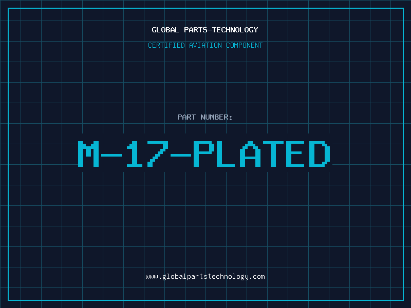 Aviation Part M-17-PLATED