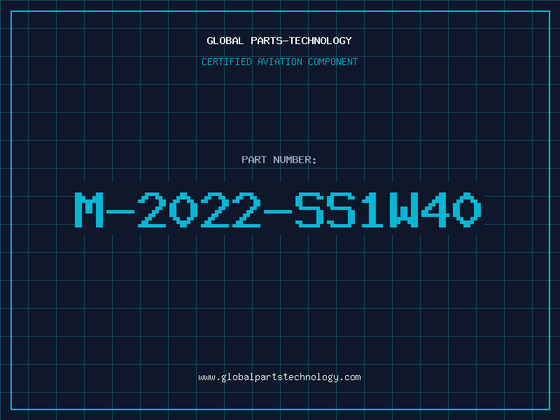 Aviation Part M-2022-SS1W40