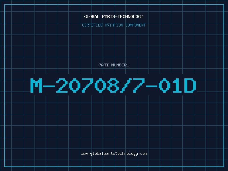 Aviation Part M-20708/7-01D