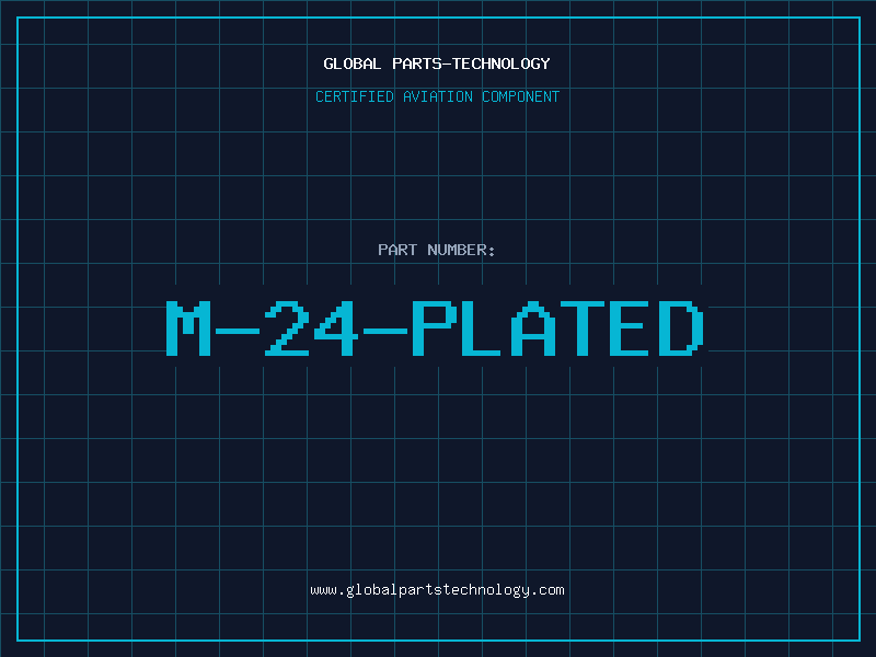 Aviation Part M-24-PLATED
