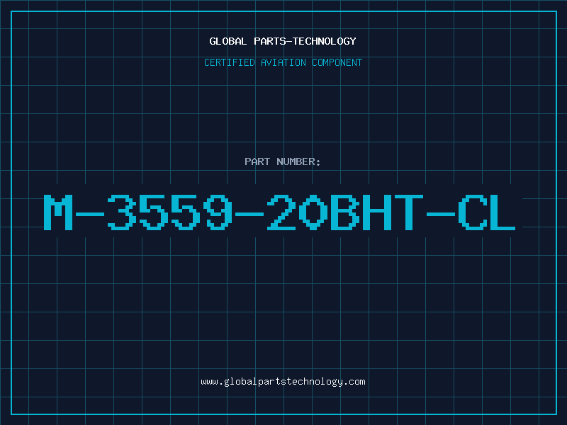 Aviation Part M-3559-20BHT-CL
