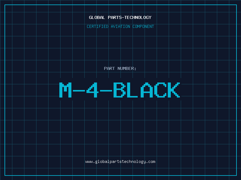 Aviation Part M-4-BLACK