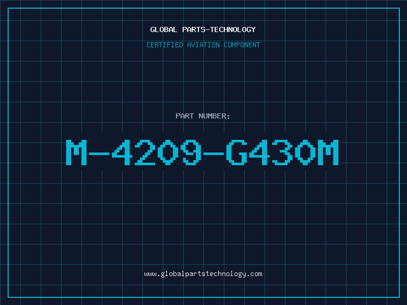 Aviation Part M-4209-G430M