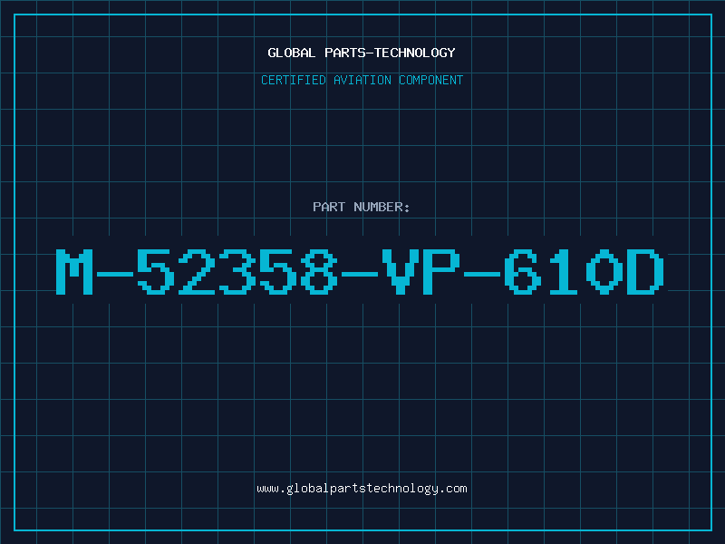 Aviation Part M-52358-VP-610D