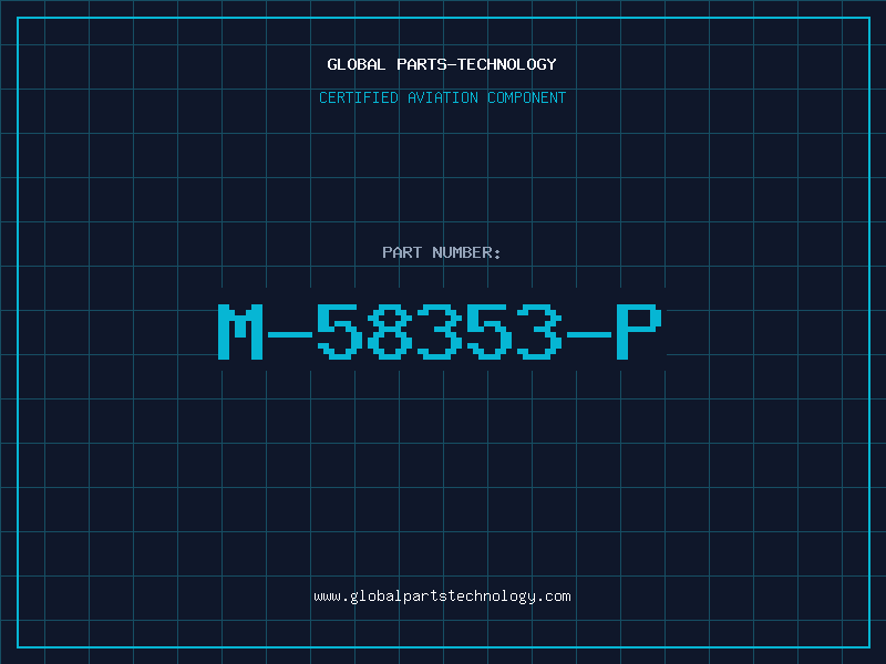 Aviation Part M-58353-P