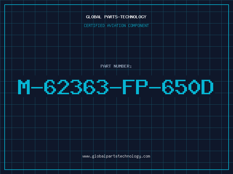 Aviation Part M-62363-FP-650D
