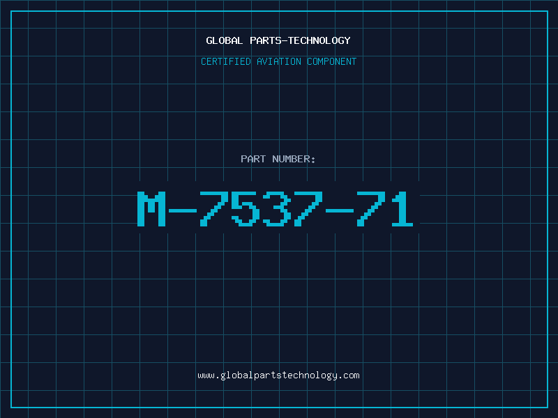 Aviation Part M-7537-71