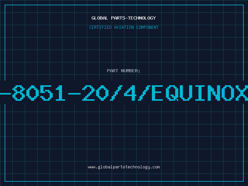 Aviation Part M-8051-20/4/EQUINOXE