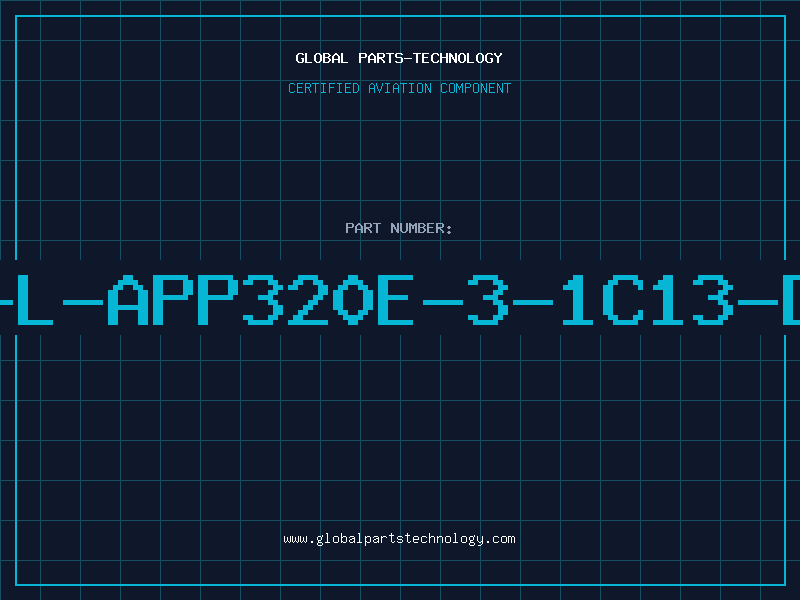 Aviation Part M-L-APP320E-3-1C13-DB
