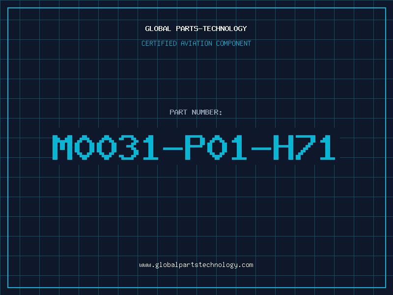 Aviation Part M0031-P01-H71