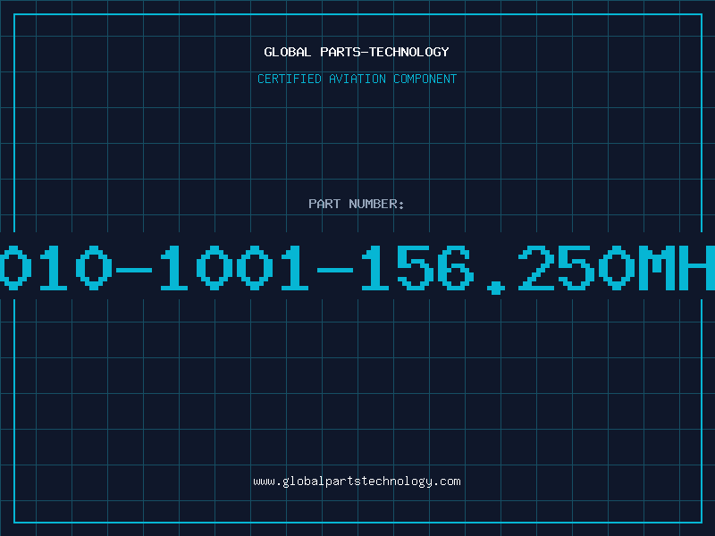 Aviation Part M010-1001-156.250MHZ