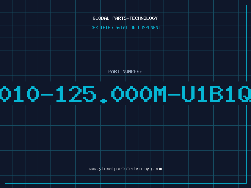 Aviation Part M010-125.000M-U1B1Q1