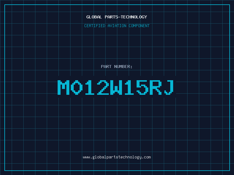 Aviation Part M012W15RJ