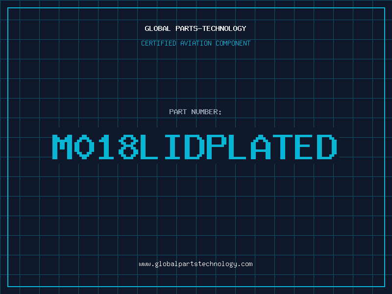 Aviation Part M018LIDPLATED