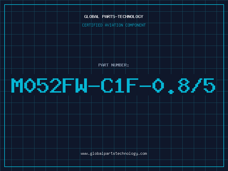 Aviation Part M052FW-C1F-0.8/5