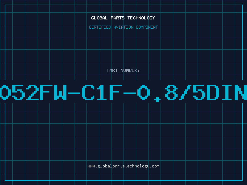 Aviation Part M052FW-C1F-0.8/5DIN4