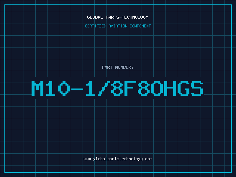 Aviation Part M10-1/8F8OHGS