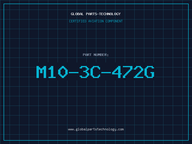 Aviation Part M10-3C-472G