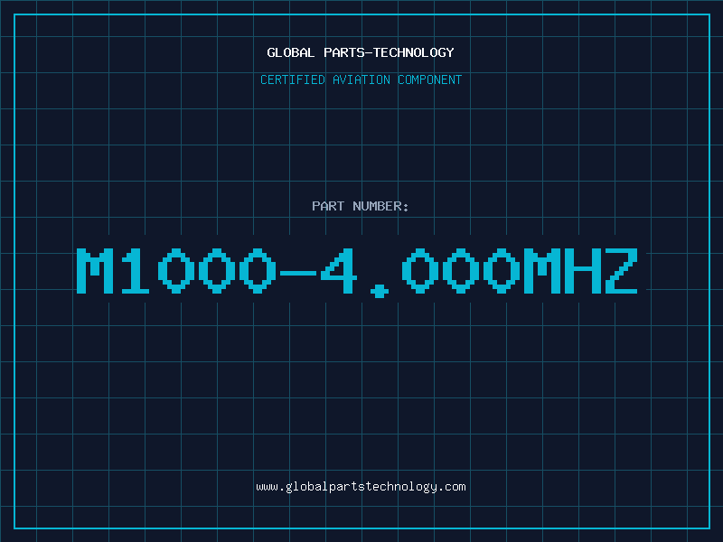 Aviation Part M1000-4.000MHZ