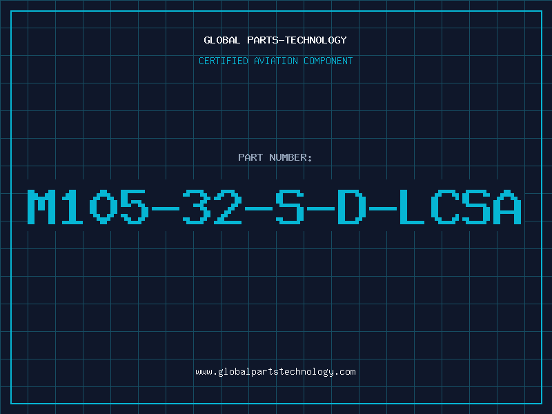 Aviation Part M105-32-S-D-LCSA