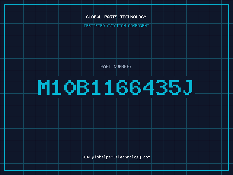 Aviation Part M10B1166435J