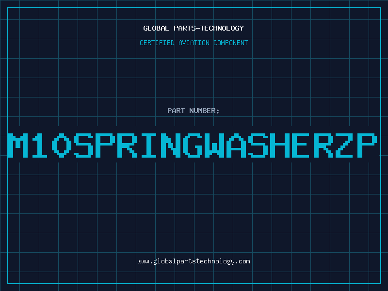 Aviation Part M10SPRINGWASHERZP