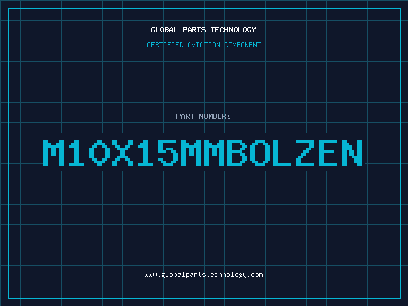 Aviation Part M10X15mmBOLZEN